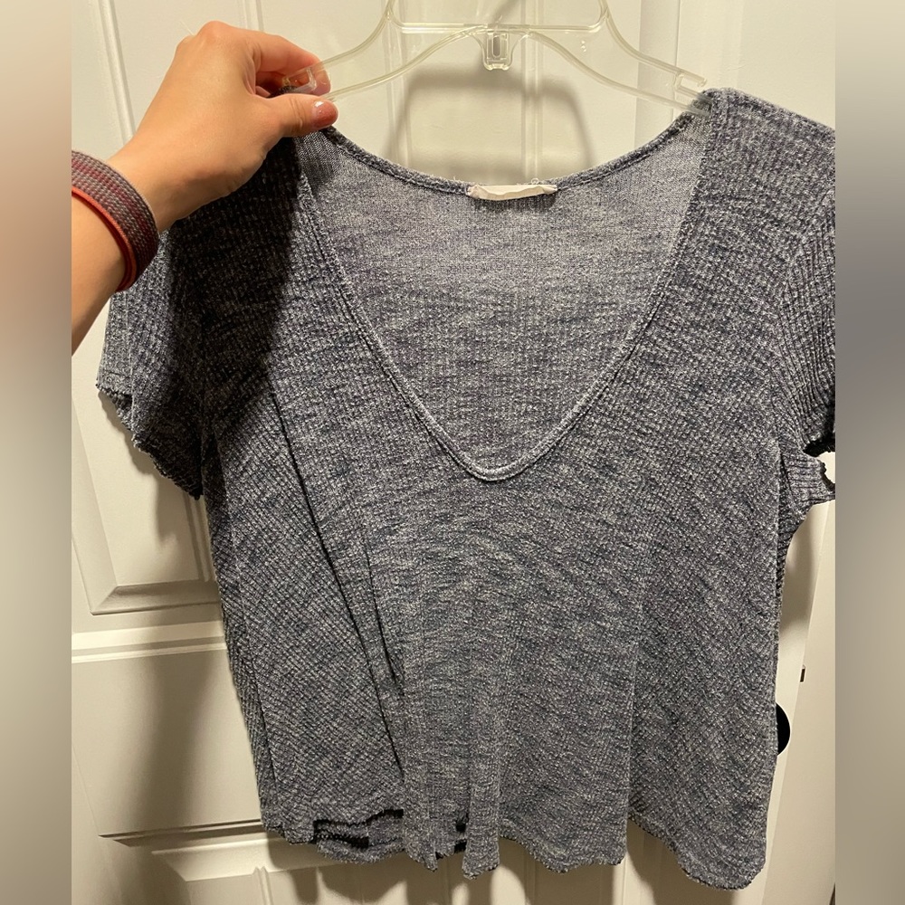 Lush size small blue short sleeve cotton tee shirt from Nordstrom.